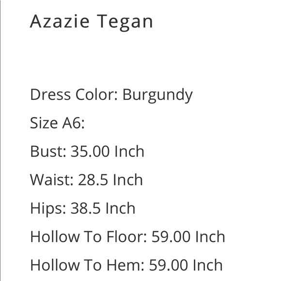 Azazie Tegan Burgundy Bridesmaid Dress - Picture 9 of 9